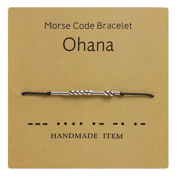 Morse Code Bracelet | Choose the message that means the most - Picture 3 of 16